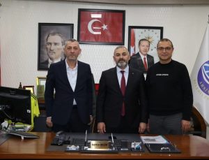 Arsin Şoförler ve Otomobilciler Odası Başkanı’ndan Belediye’ye Ziyaret